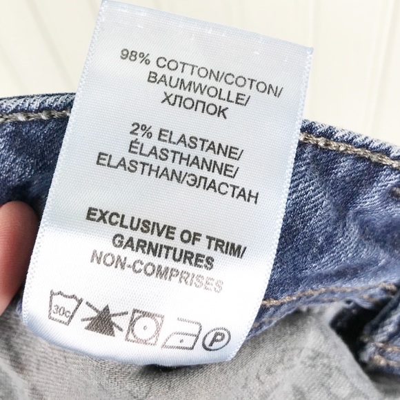 Silver Jeans Aiko Mid Boot Super Stretch Denim Jeans Women's Size W27 L31 - Picture 12 of 13